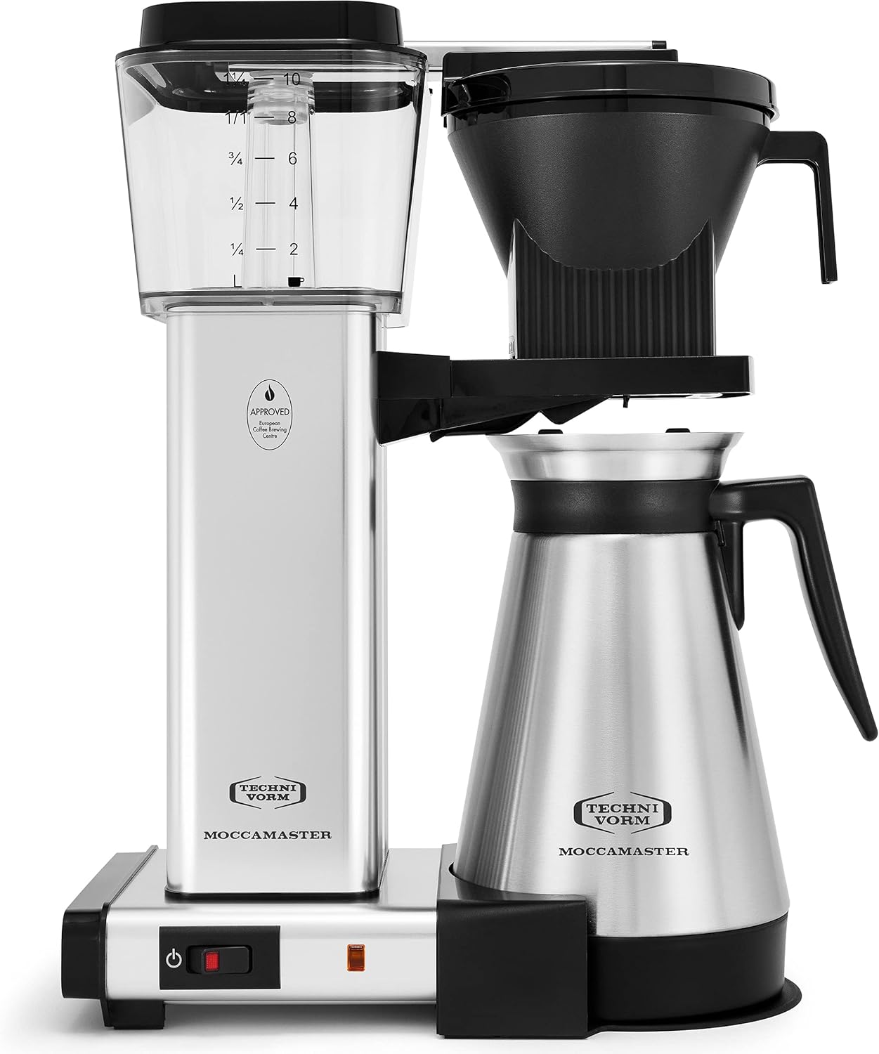 Technivorm Moccamaster 79312 KBGT Coffee Brewer, 40 oz, Polished Silver